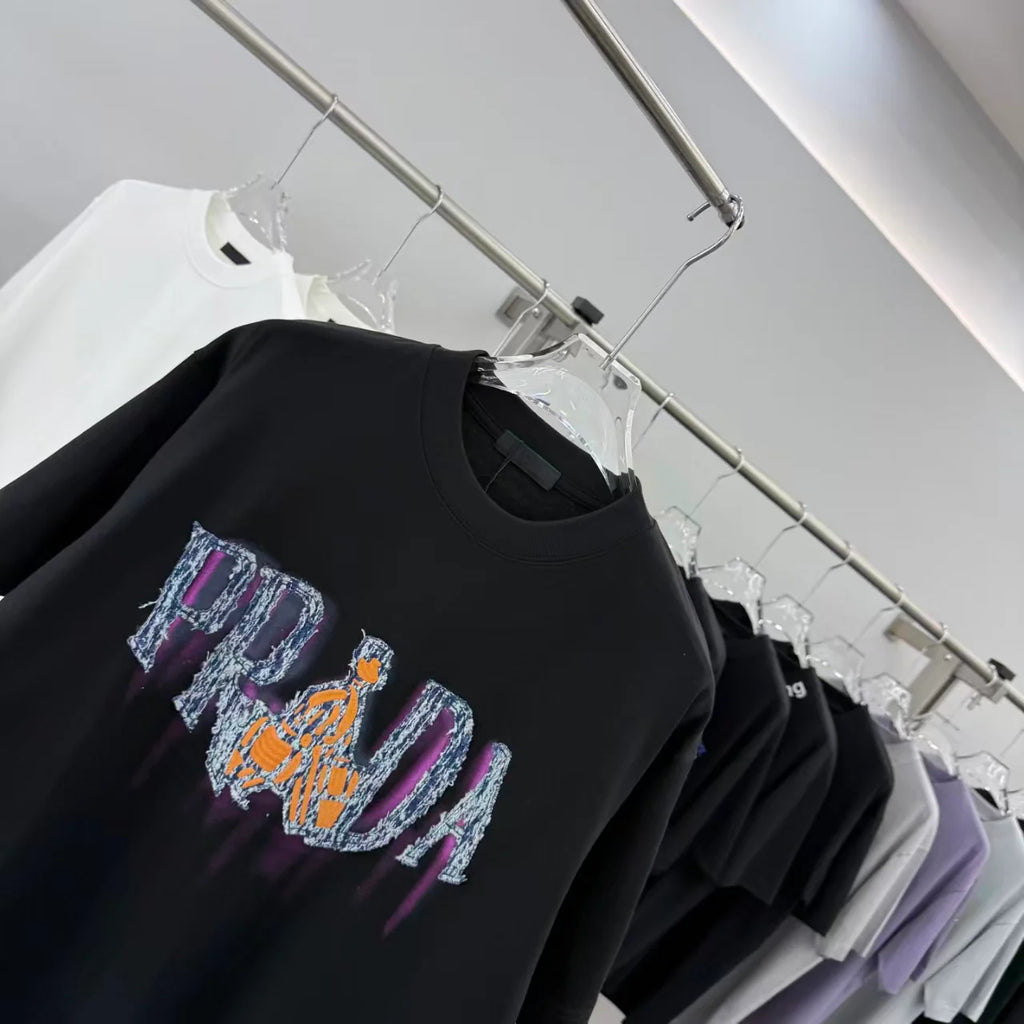 New embroidery style ➕ Printed T-shirt