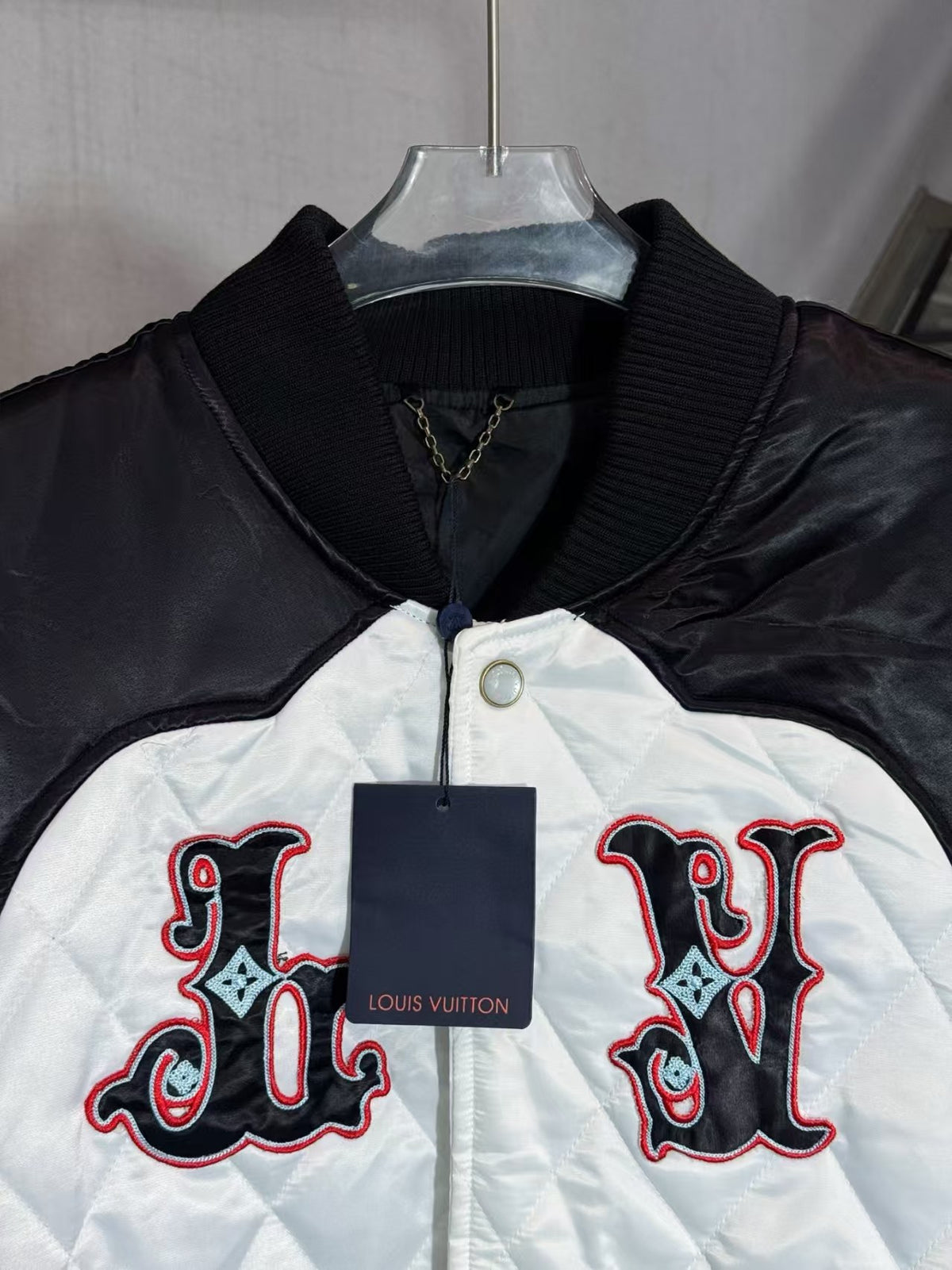Smiling hooded zipper jacket