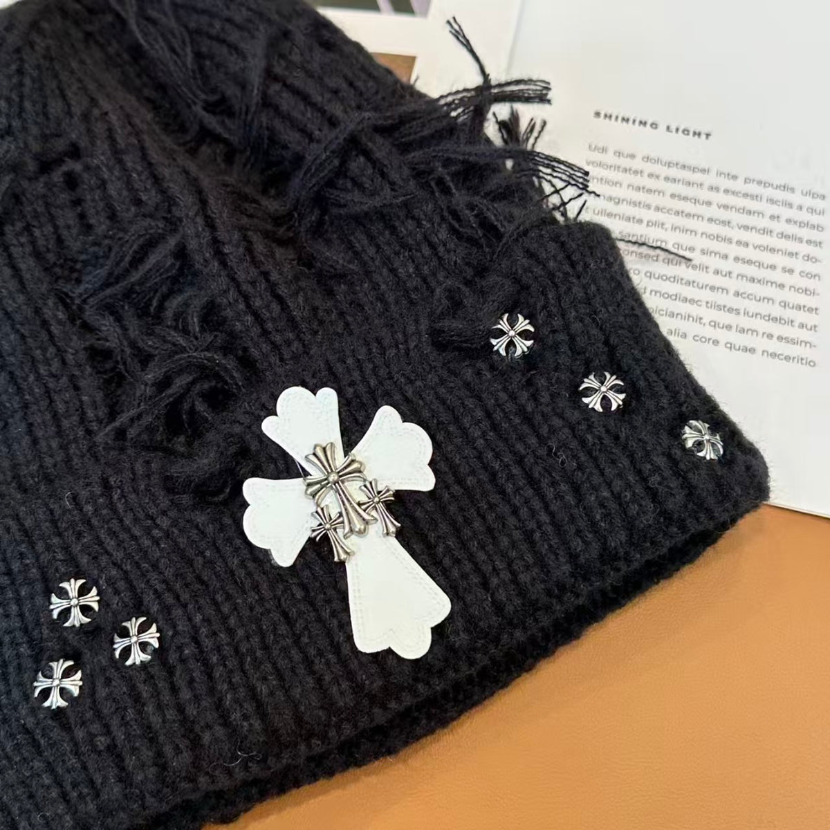 New Cross Knitted Hat