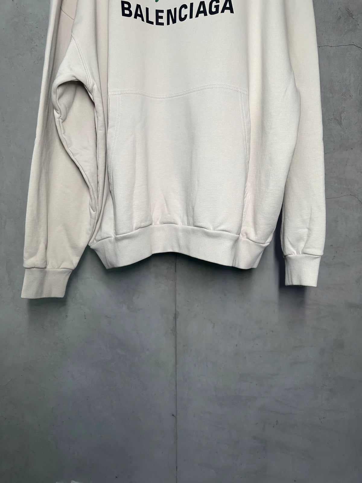 Printed hooded sweatshirt