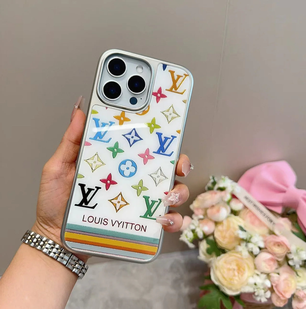 Electroplated glass magnetic phone case