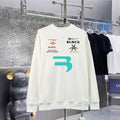 New letter printed hoodie