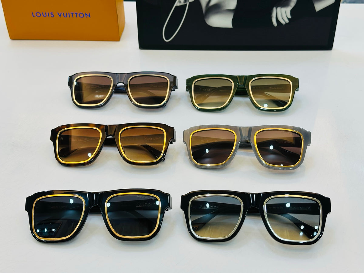 Retro square sunglasses