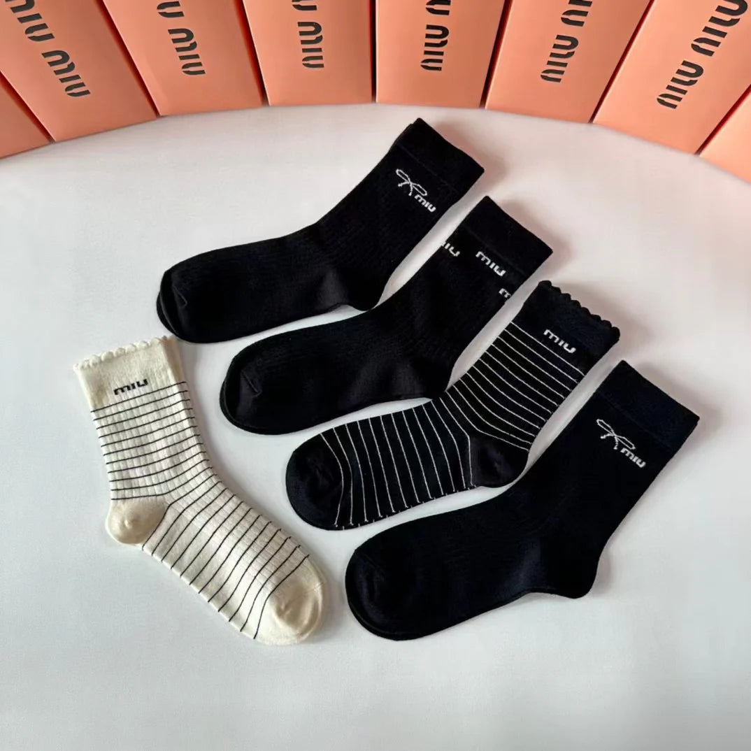 New medium to long pile socks