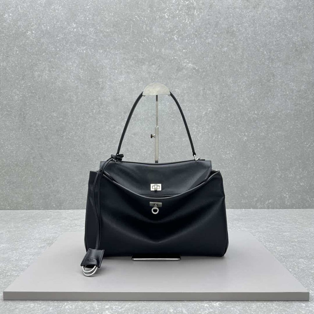 Black Silver Postman Bag