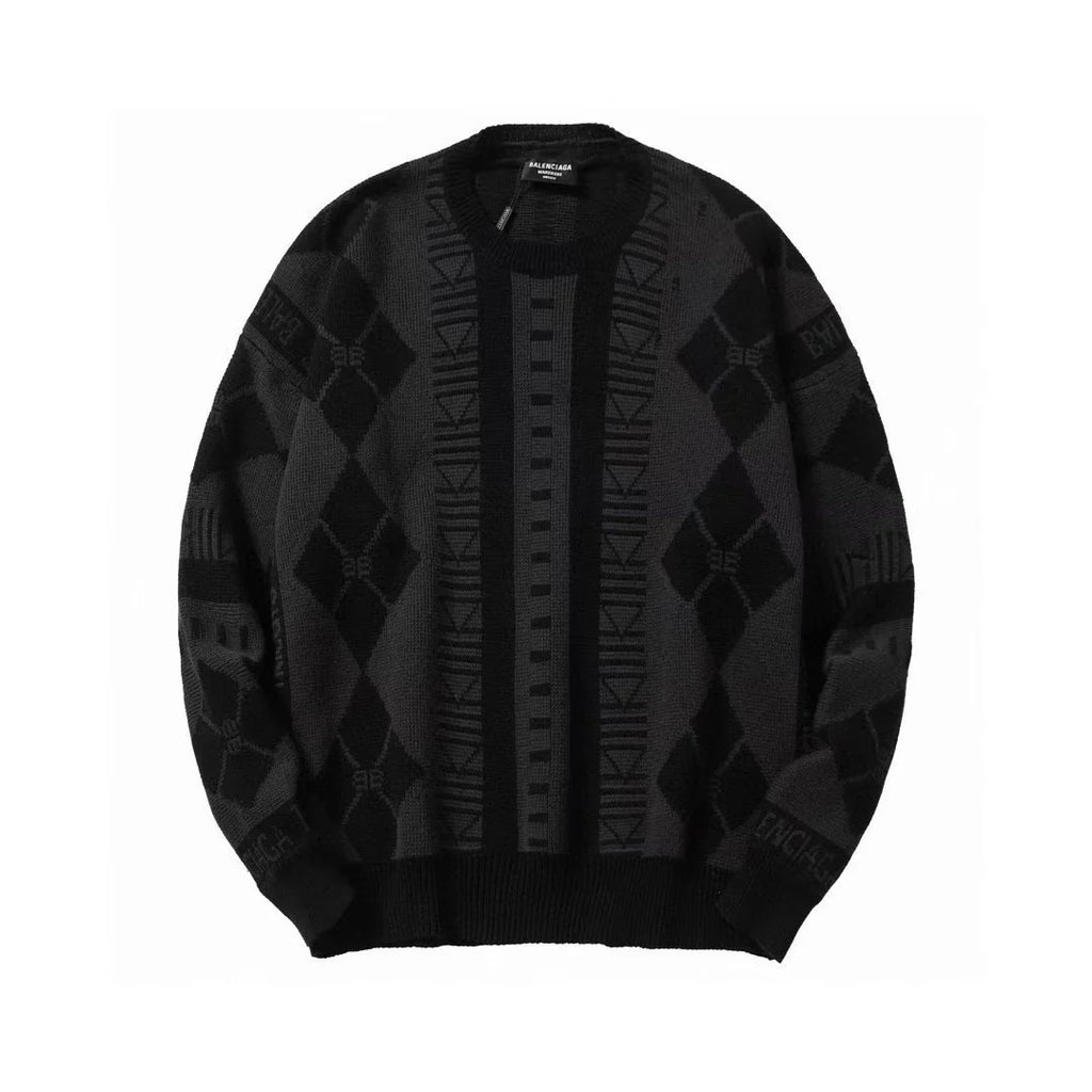 New geometric pattern sweater