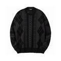 New geometric pattern sweater