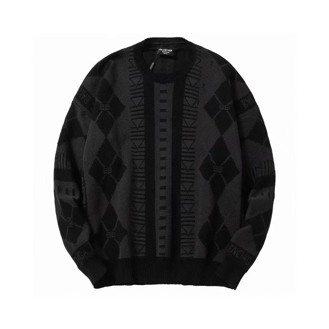New geometric pattern sweater