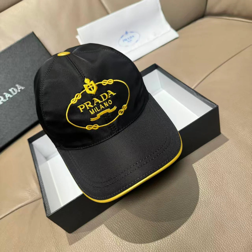 New gold embroidered baseball cap
