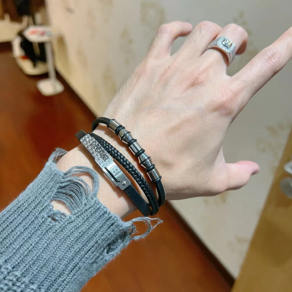 New woven hand rope bracelet