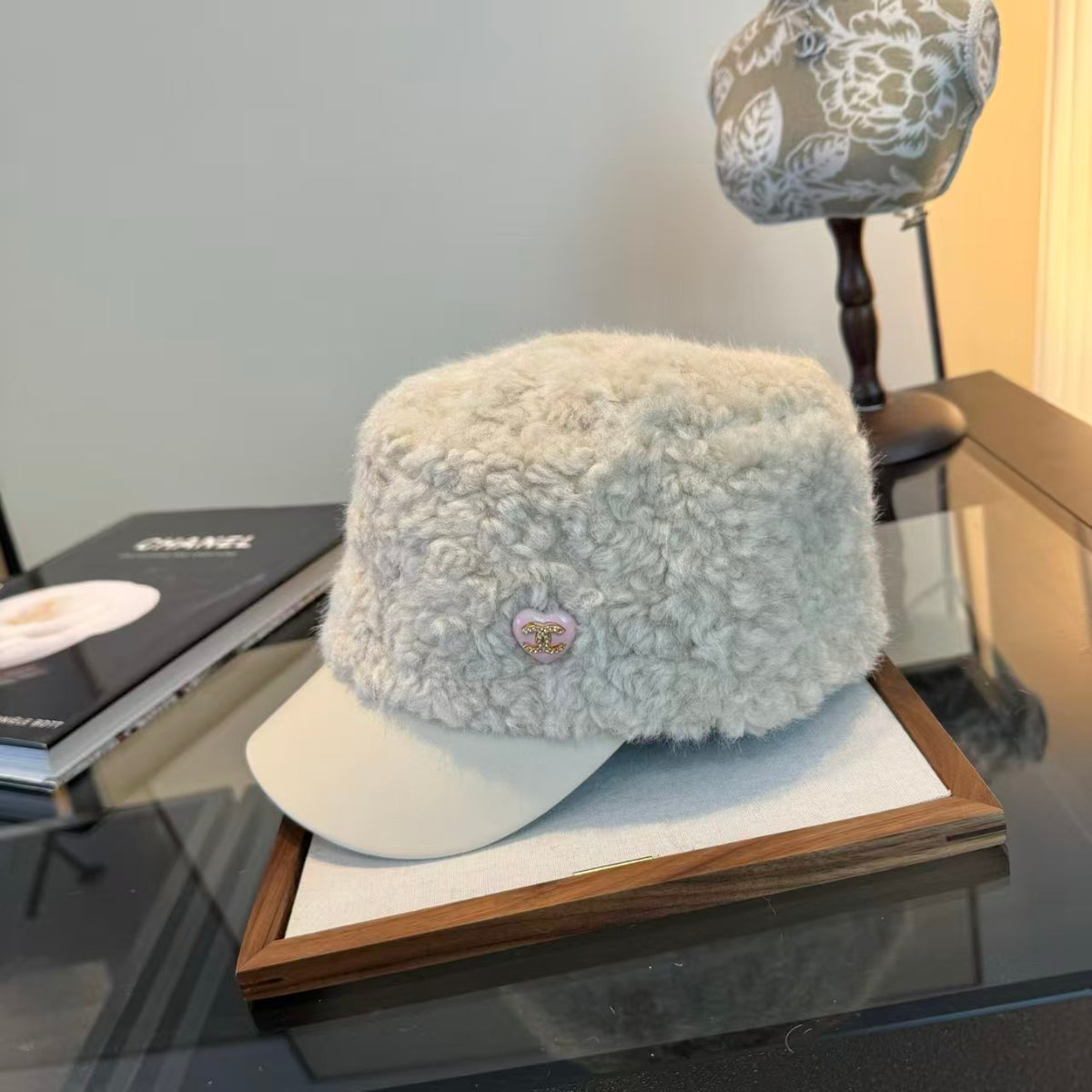 New wool ducktongue military cap