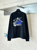 New Jacquard Knitted Sweater