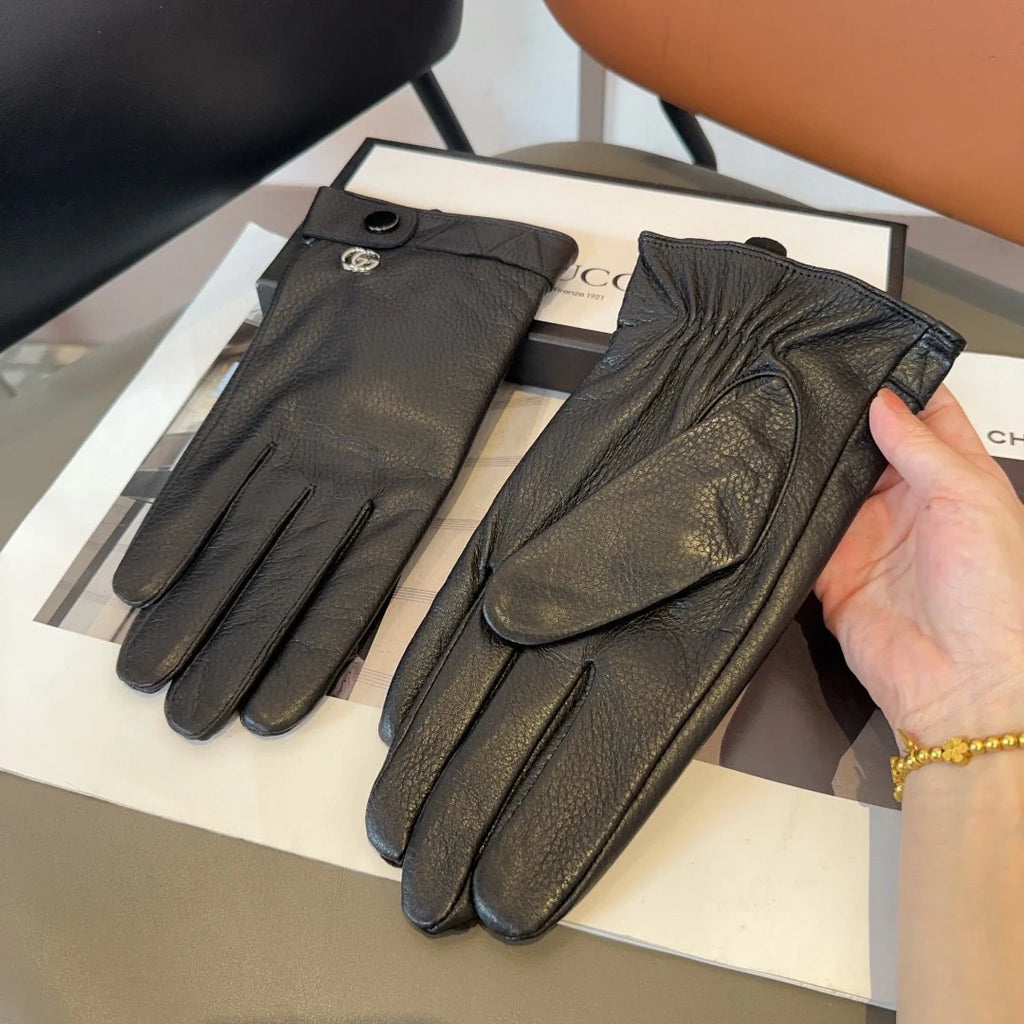 Men's new sheepskin gloves