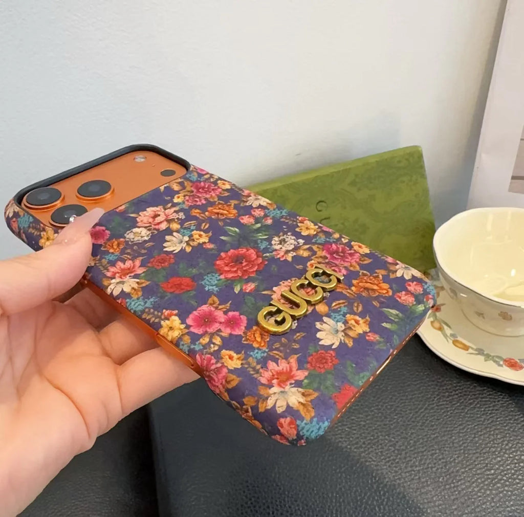 New floral phone case