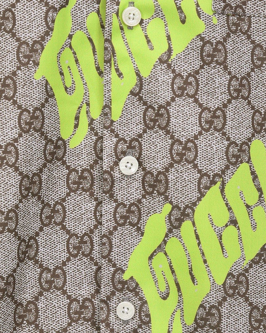 Classic full print bullet screen double G digital printed short sleeved shirt