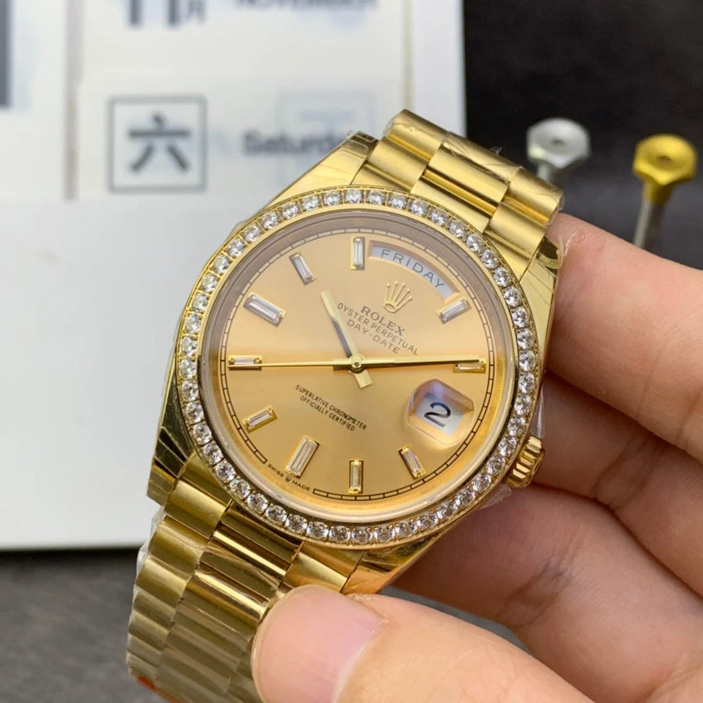 Gold Yellow - 904L Steel - Automatic - 40mm