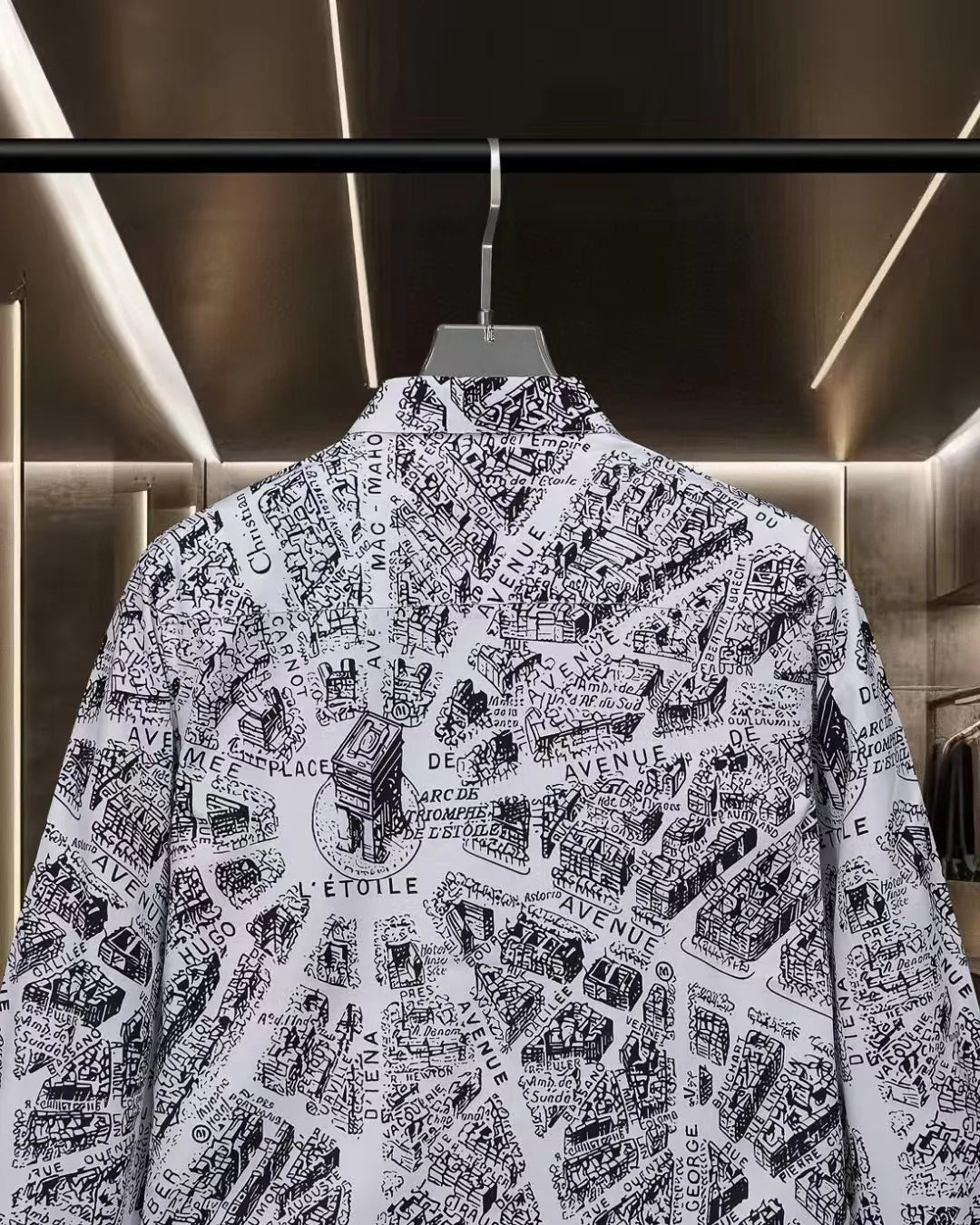 New printed long sleeved shirt