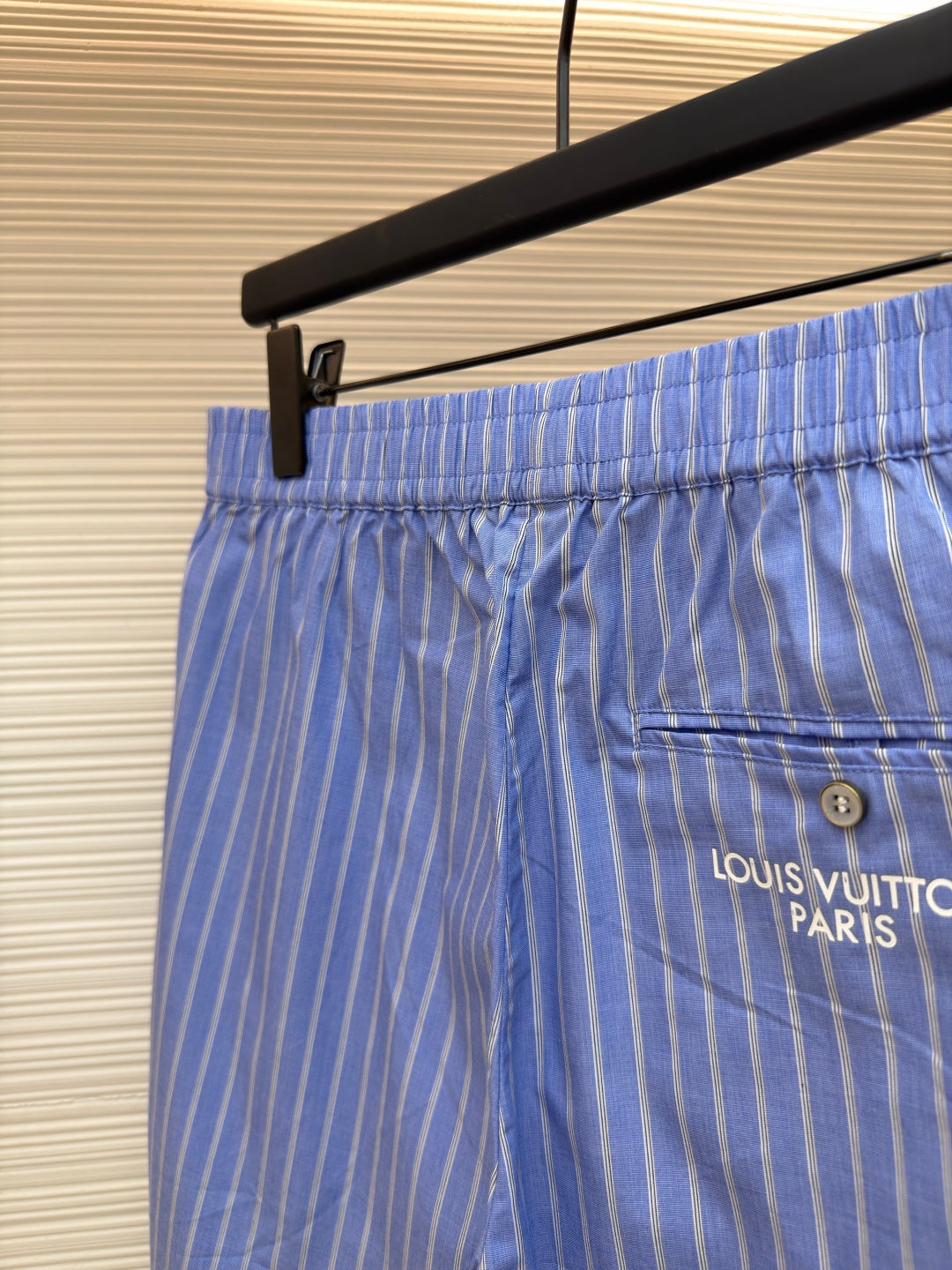 Striped jacquard printed shorts