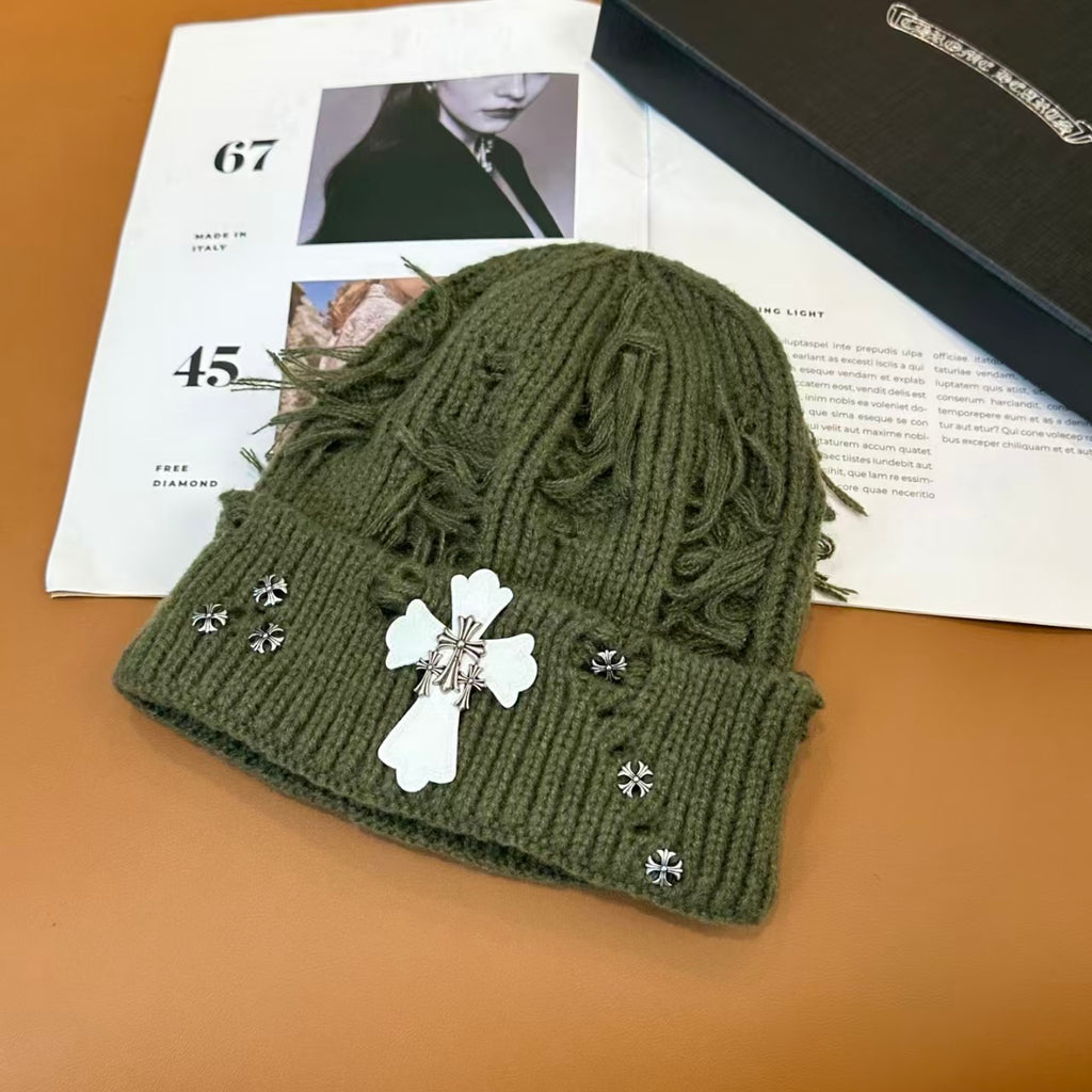 New Cross Knitted Hat