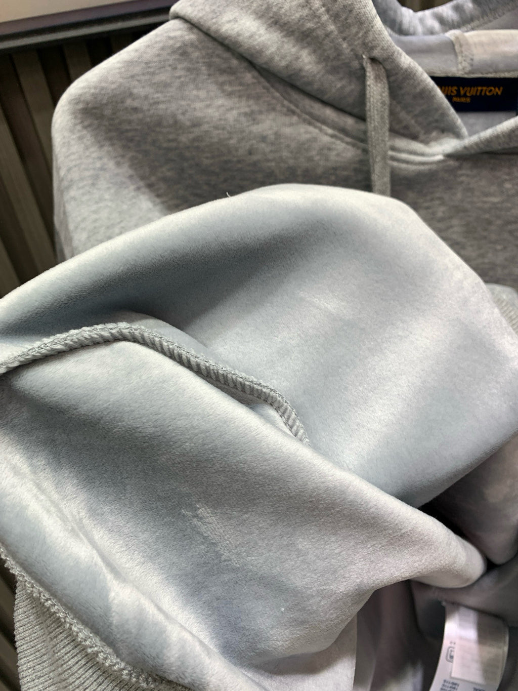 Double stranded cotton hoodie