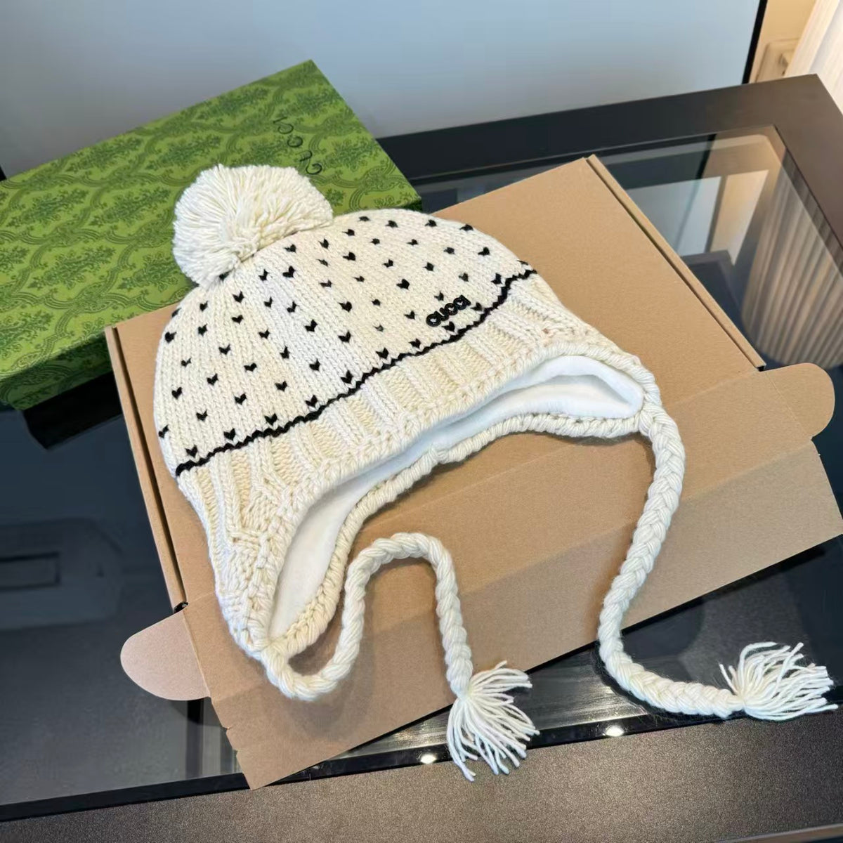 Explosive Knitted Ear Protection Hat