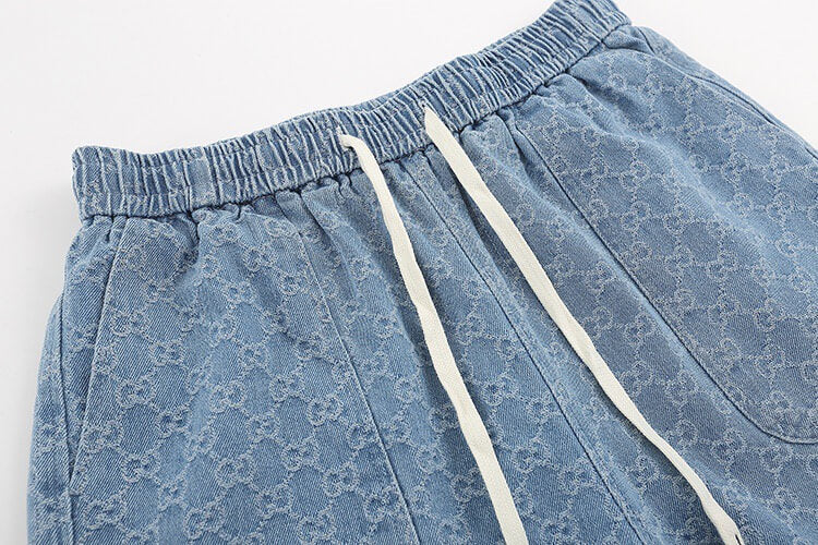 Denim All-Over Print T-Shirt