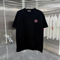 Autumn and winter new round neck short sleeved shirt