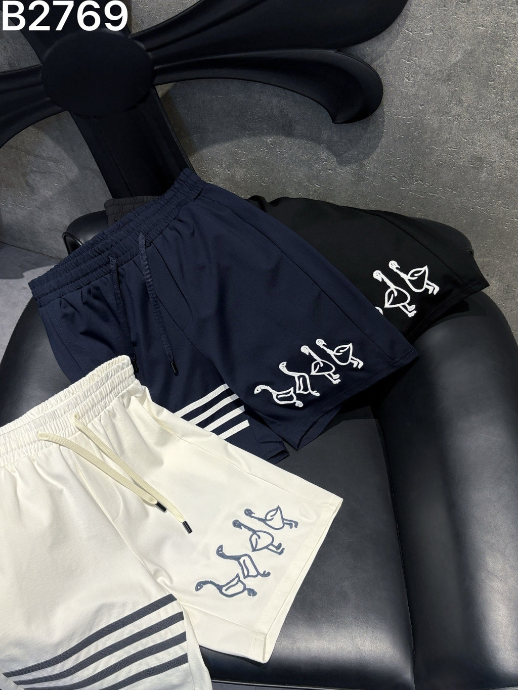 New Knitted Zhe Bian Shorts -3