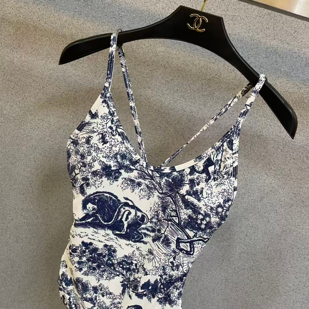 New animal print swimsuit