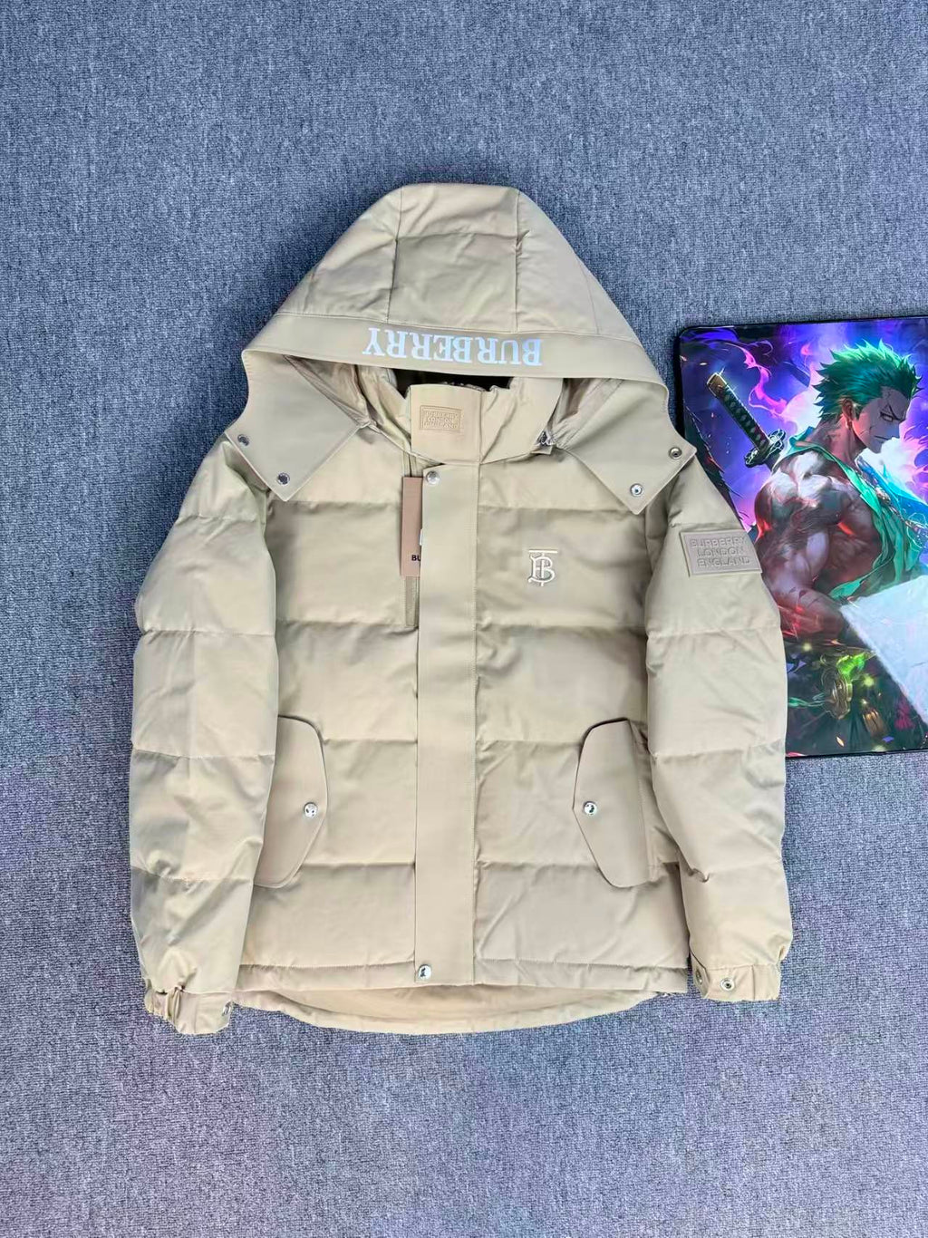 New detachable hooded down jacket