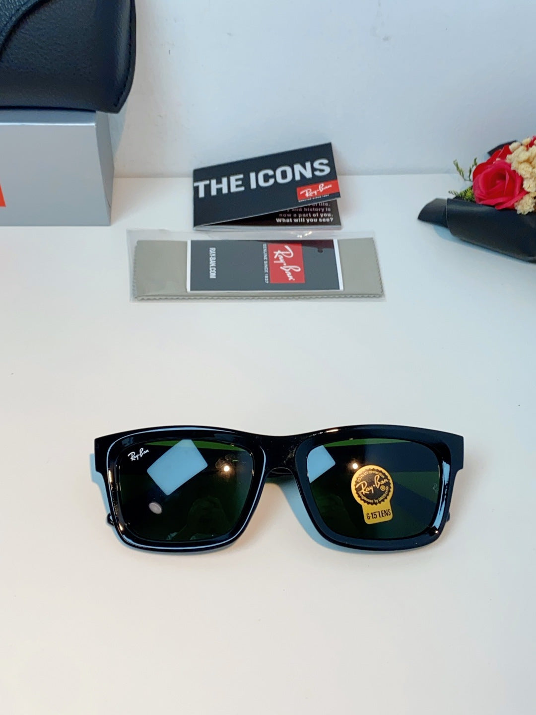 High quality tempered glass sunglasses for men