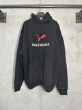 Printed hooded sweatshirt