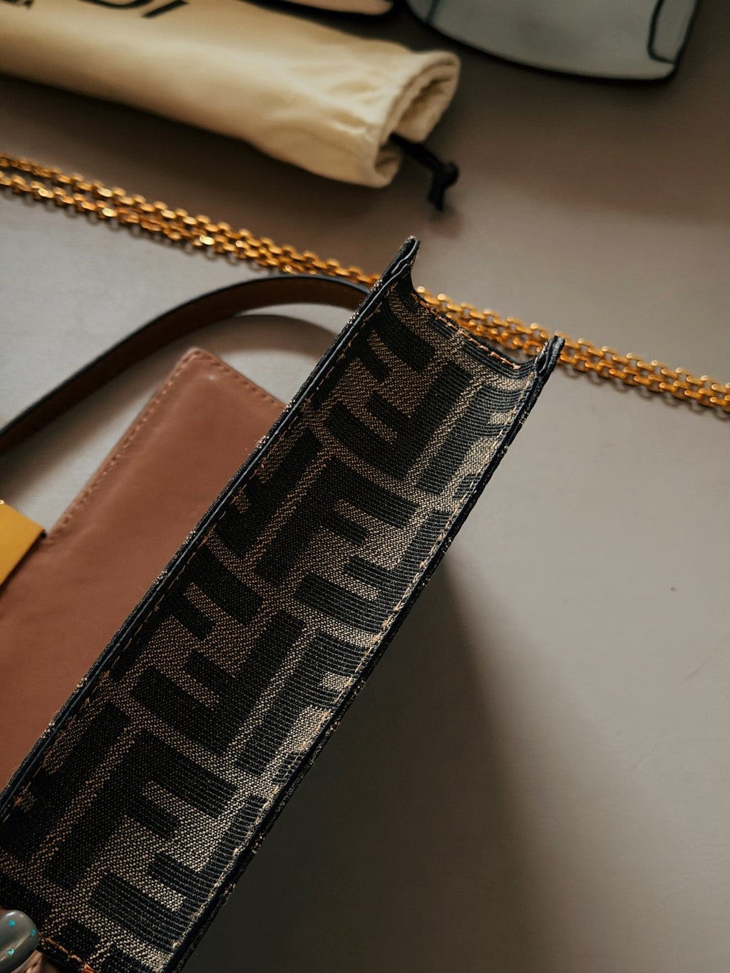 Old flower/relief stick bag