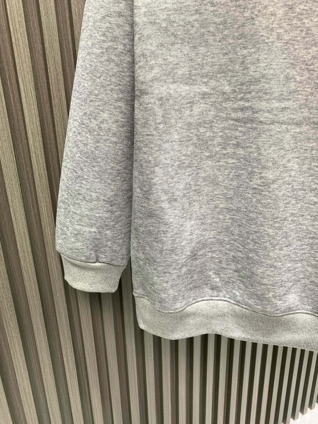 Double stranded cotton hoodie