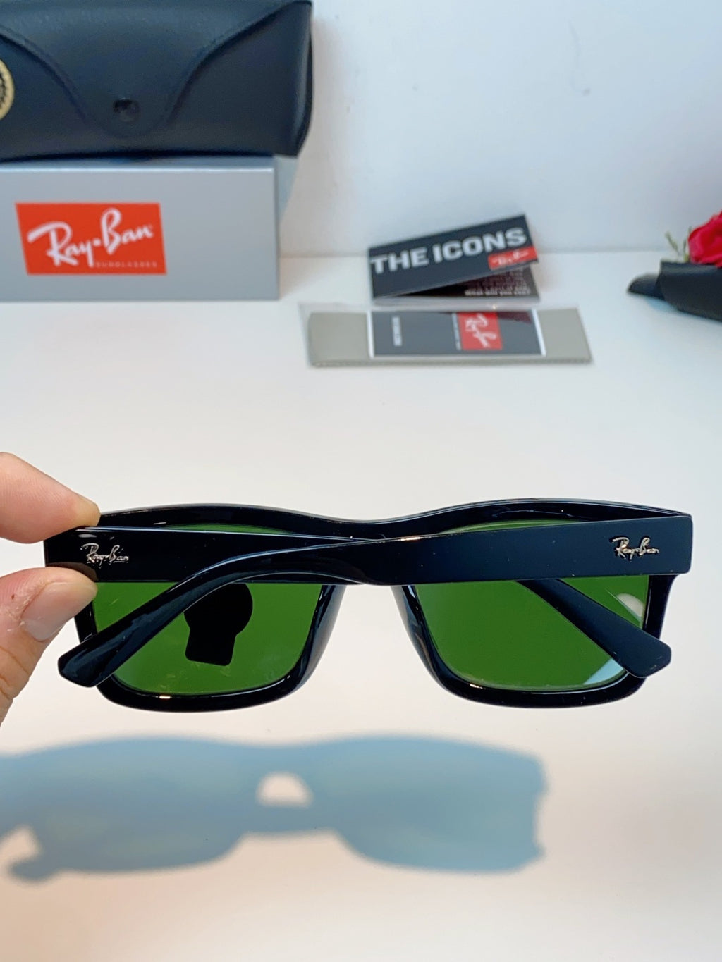 High quality tempered glass sunglasses for men
