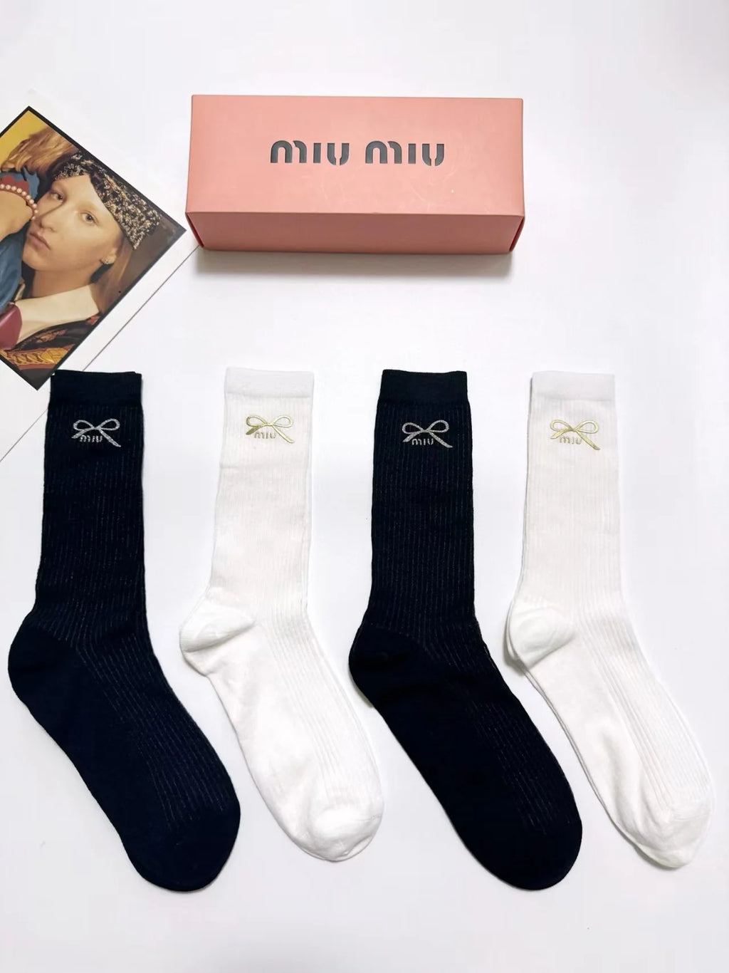New letter tube socks