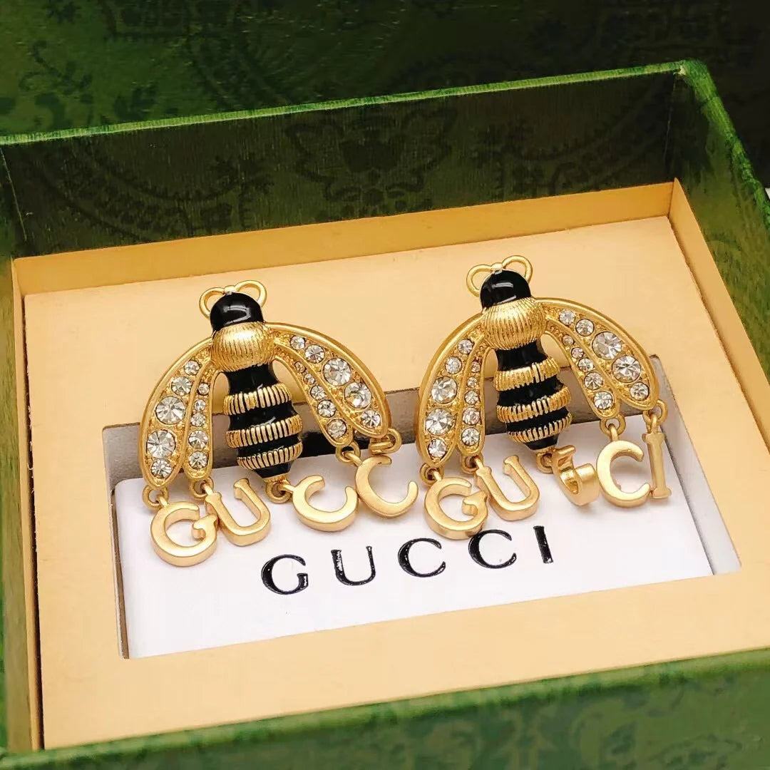 New bee earrings