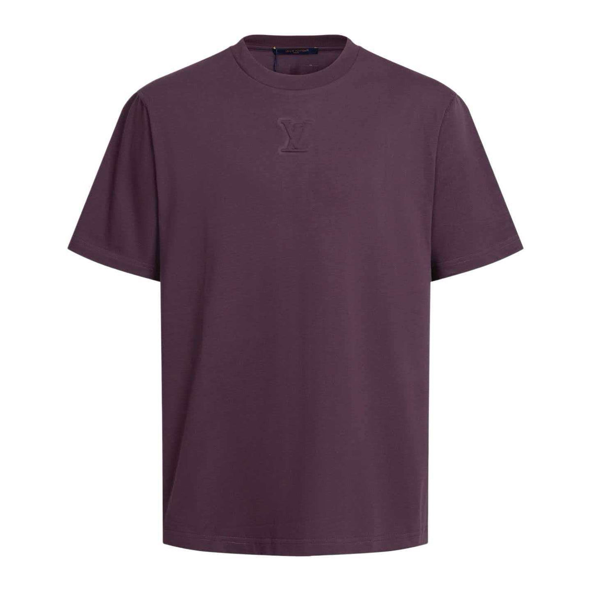 Embossed embossed short sleeved T-shirt
