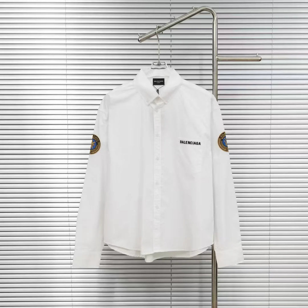 New embroidered long shirt