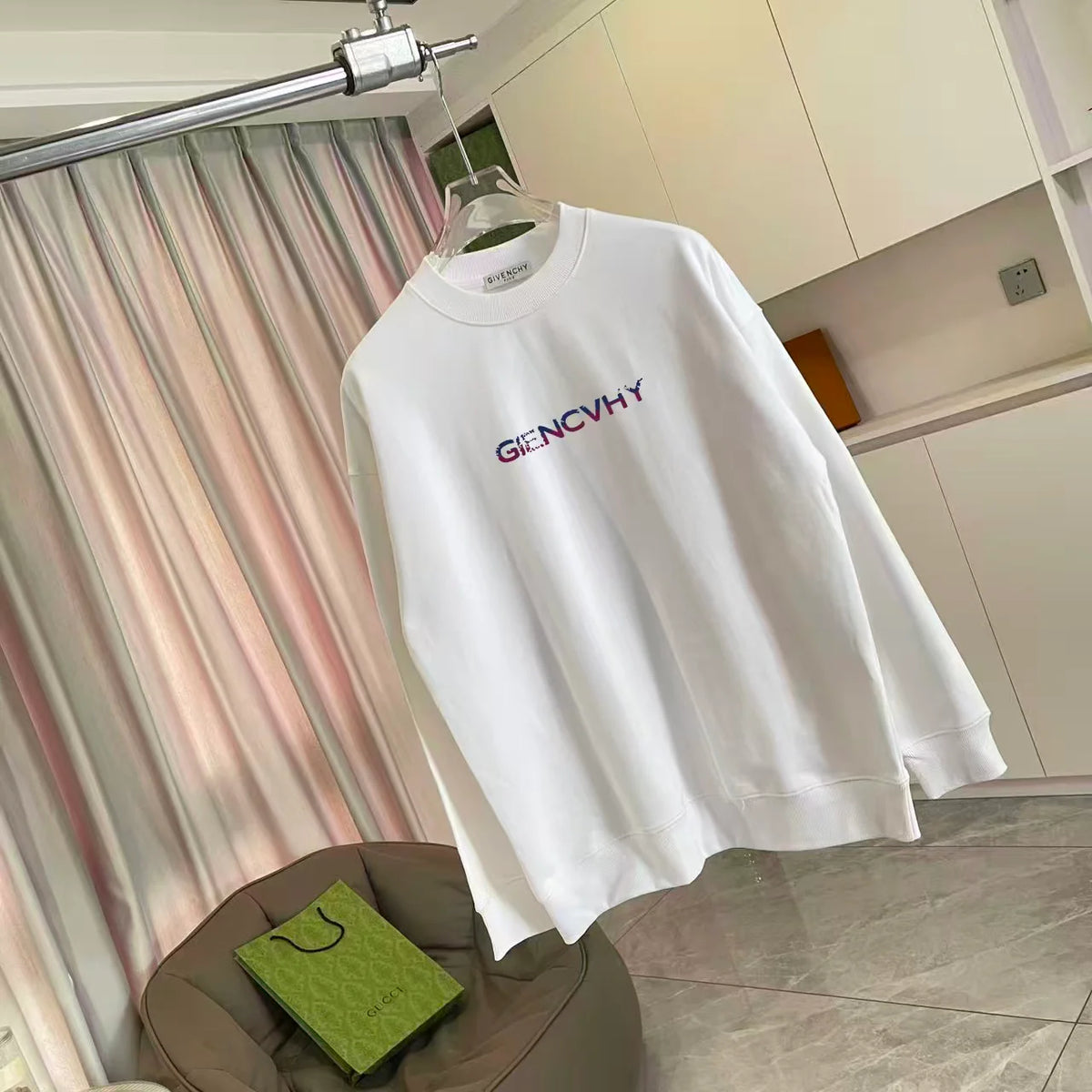 New printed hoodie