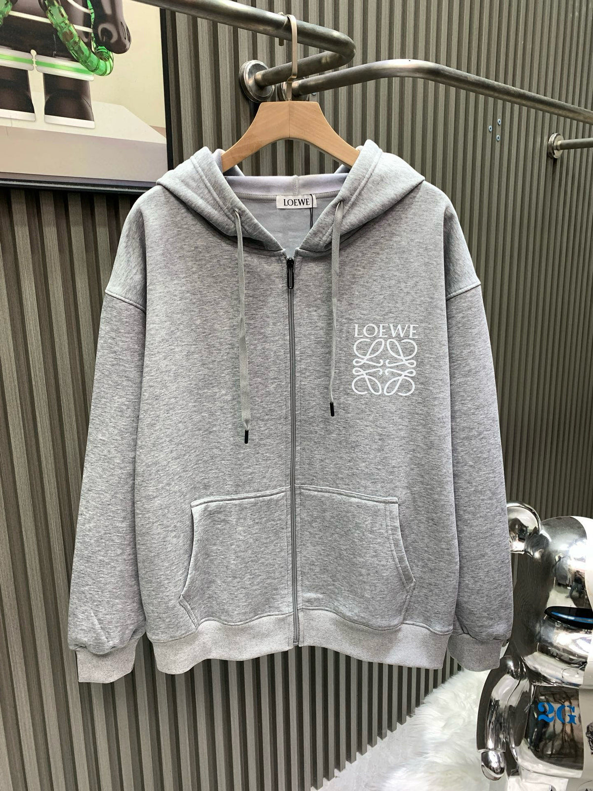 New autumn and winter hooded cardigan sweatshirt