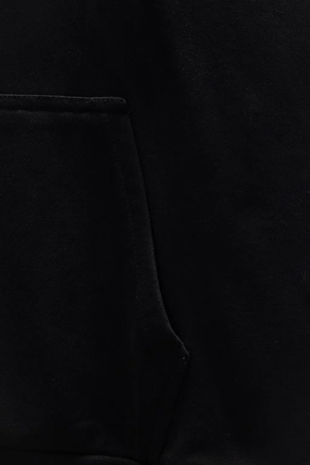 New open chest embroidered hooded sweatshirt