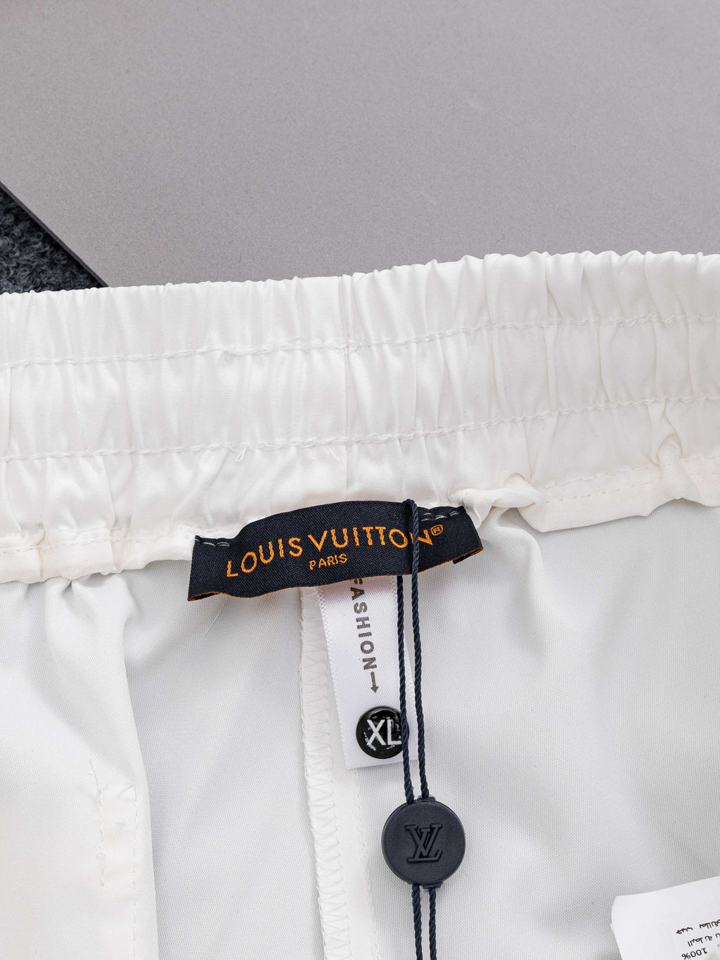 Straight striped spliced quick drying beach shorts