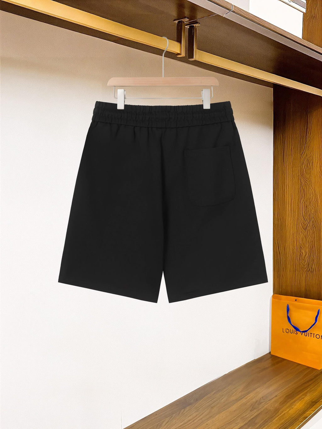 Two Tone Embroidered Shorts