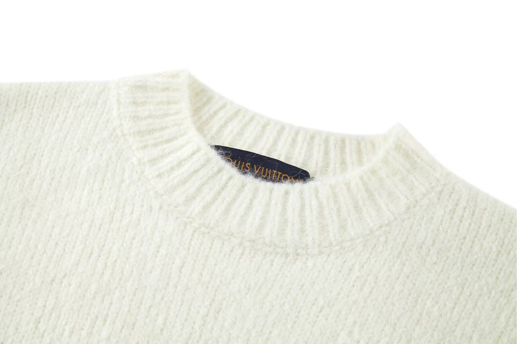 Mirror Logo Inlaid Sweater