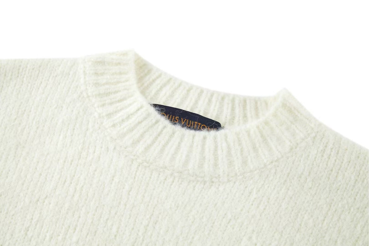 Mirror Logo Inlaid Sweater