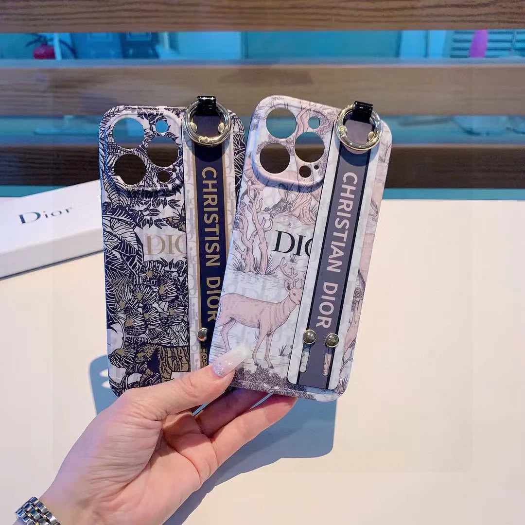 Wristband phone case