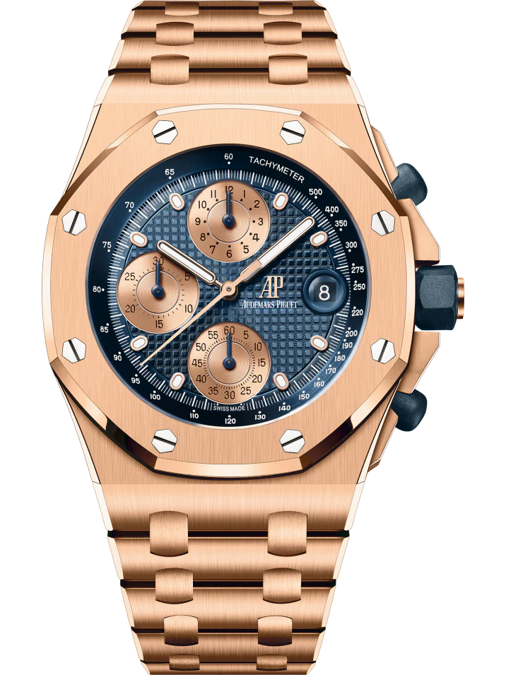 L Size -Blue OFFs - 904L Steel - Quartz- 43mm