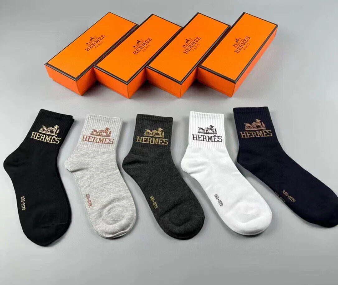 New jacquard classic socks