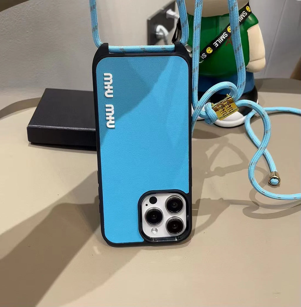 New Colorful Rope Crossbody Phone Case